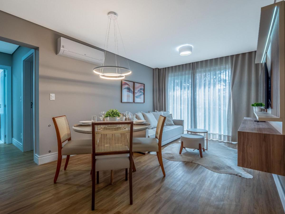 Appartamento Alpes Da Montanha 203 - Ap Novo Junto Ao Centro De Gramado + Garagem Esterno foto