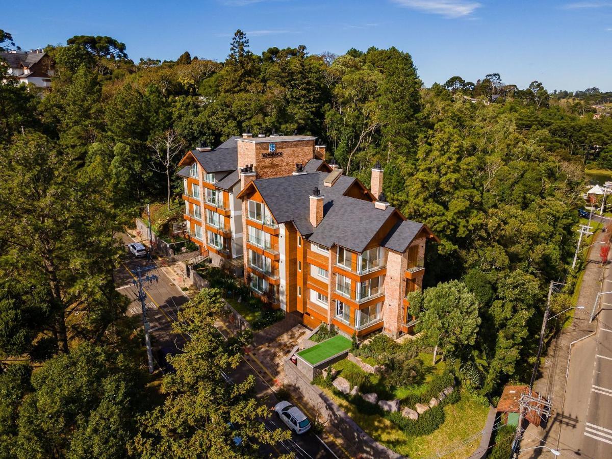 Appartamento Alpes Da Montanha 203 - Ap Novo Junto Ao Centro De Gramado + Garagem Esterno foto