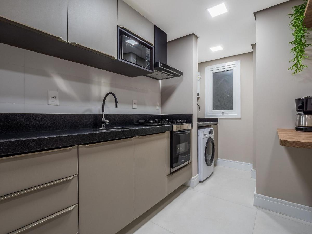 Appartamento Alpes Da Montanha 203 - Ap Novo Junto Ao Centro De Gramado + Garagem Esterno foto