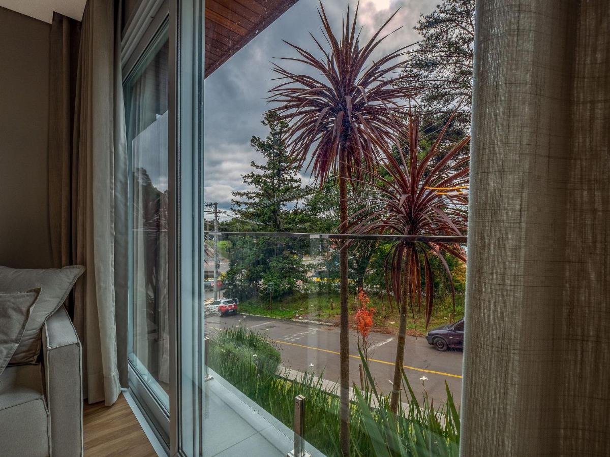 Appartamento Alpes Da Montanha 203 - Ap Novo Junto Ao Centro De Gramado + Garagem Esterno foto