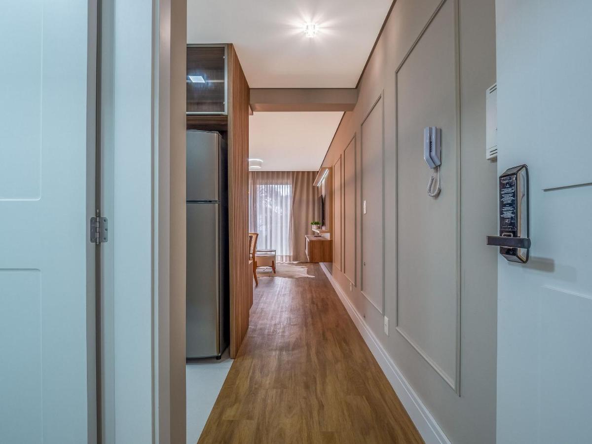 Appartamento Alpes Da Montanha 203 - Ap Novo Junto Ao Centro De Gramado + Garagem Esterno foto