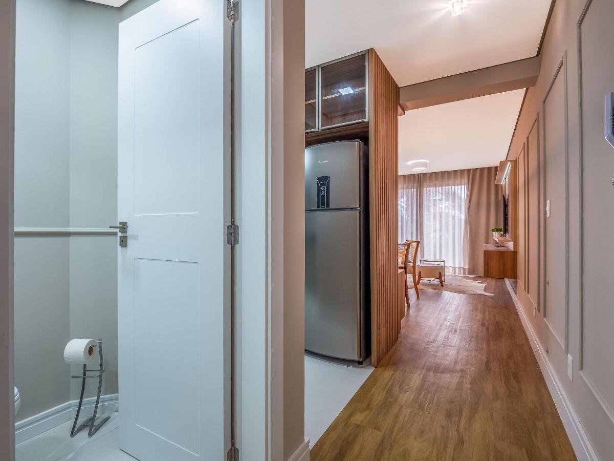 Appartamento Alpes Da Montanha 203 - Ap Novo Junto Ao Centro De Gramado + Garagem Esterno foto